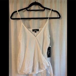 Lulus tie front tank top